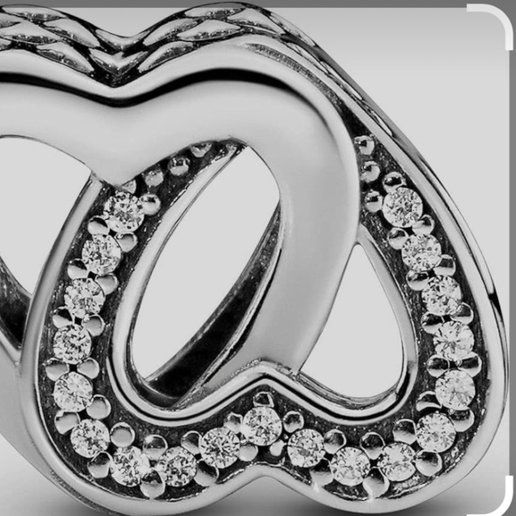 Pandora Entwined Love Hearts Charm - Picture 3 of 7